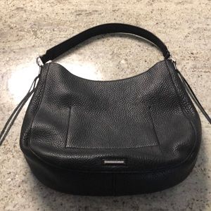 Rebecca Minkoff black hobo soft leather bag